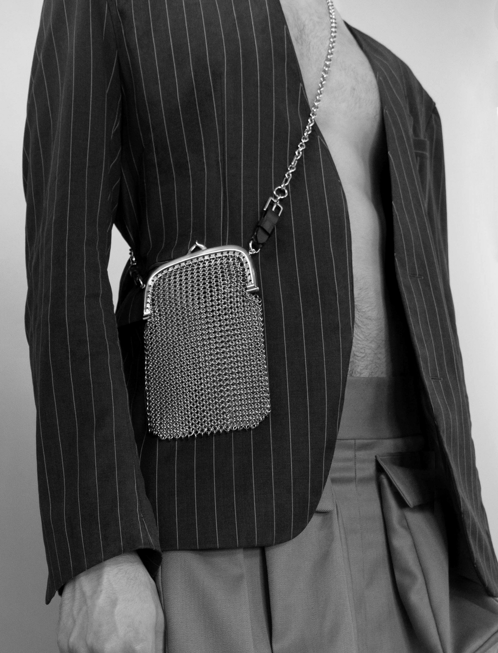 Chainmail Crossbody Bag